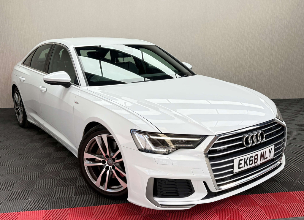 Audi A6 Saloon V6 50 S Line Saloon Tiptronic Quattro Euro White #4