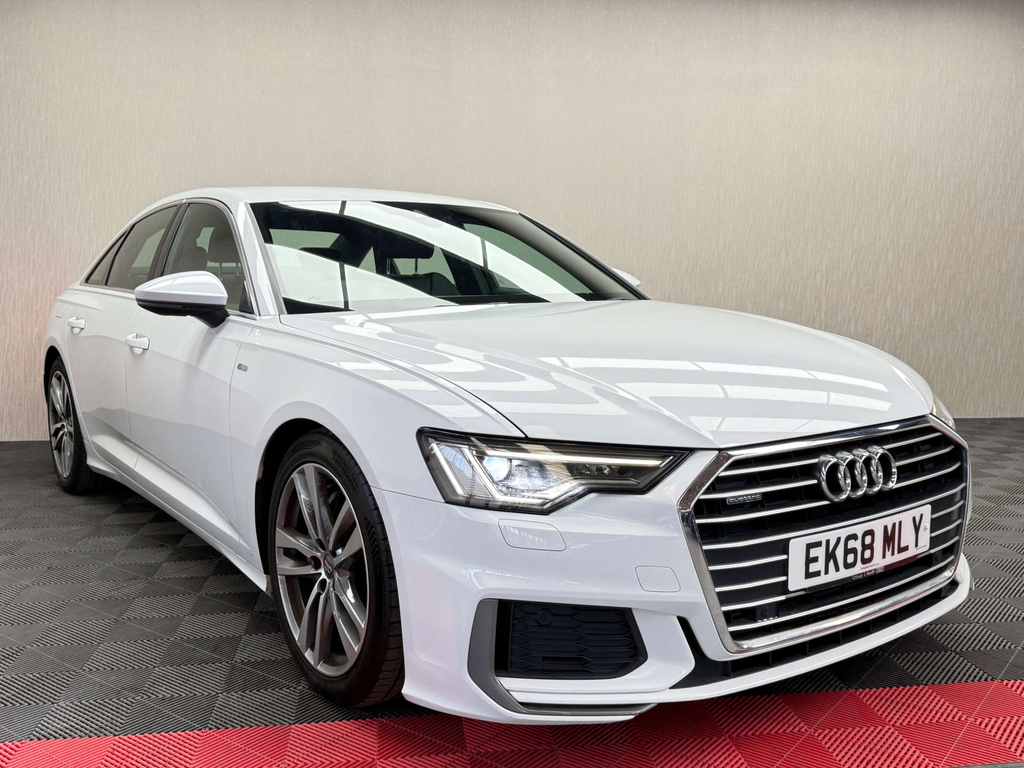 Audi A6 Saloon Tdi Ultra S Line Black Edition Black #7