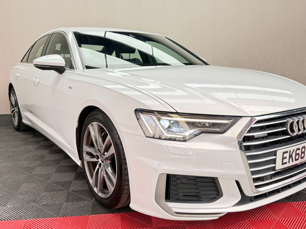 Audi A6 Saloon Tdi Ultra S Line Black Edition Black #10