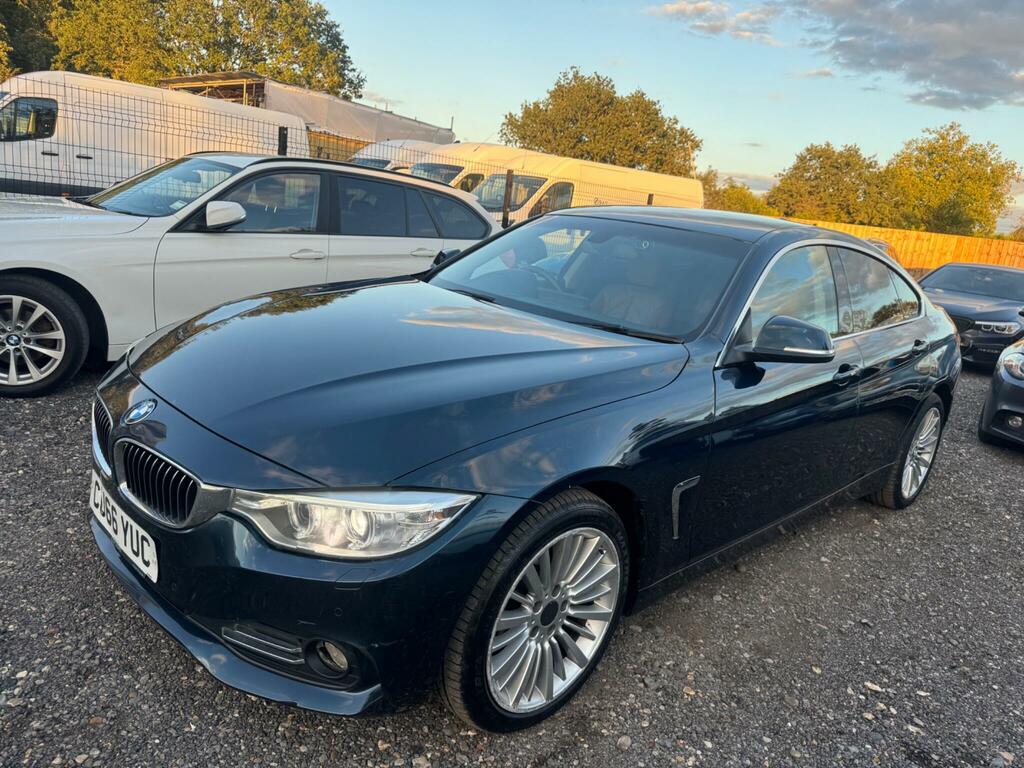 BMW 4 Series Gran Coupe Luxury Blue #6