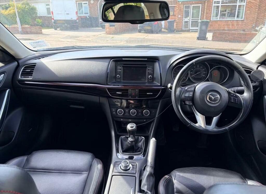 Mazda 6 2.0 Sport Euro 5 White #7