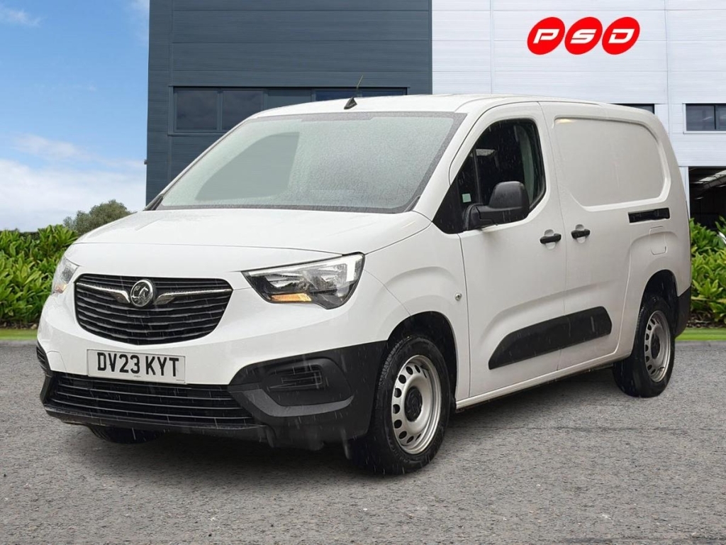 Vauxhall Combo 1.5 Turbo D 2300 Prime Panel Van White #3