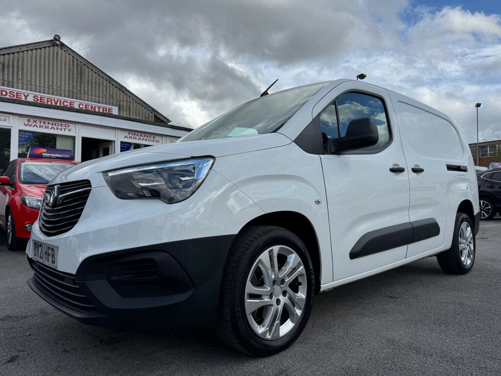 Vauxhall Combo 2300 1.5 Turbo D 100Ps H1 Sportive Van White #72