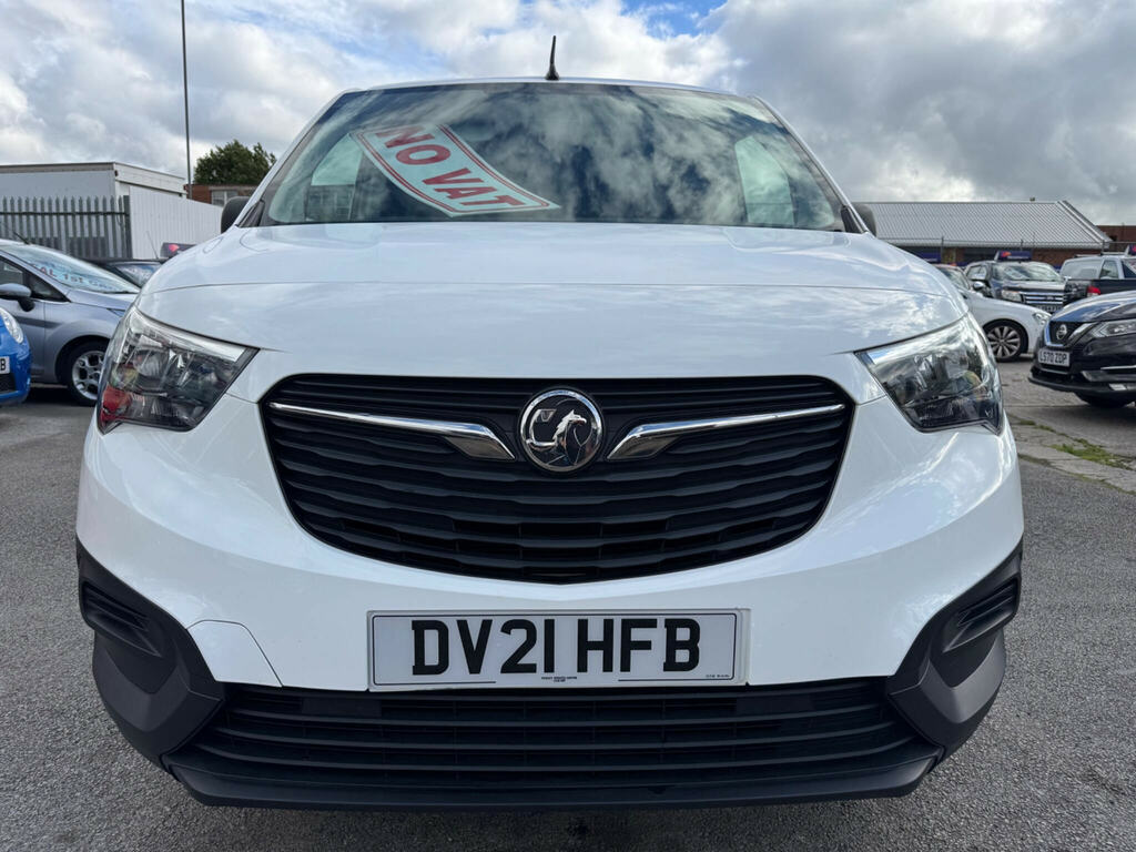 Vauxhall Combo 2300 1.5 Turbo D 100Ps H1 Sportive Van White #4