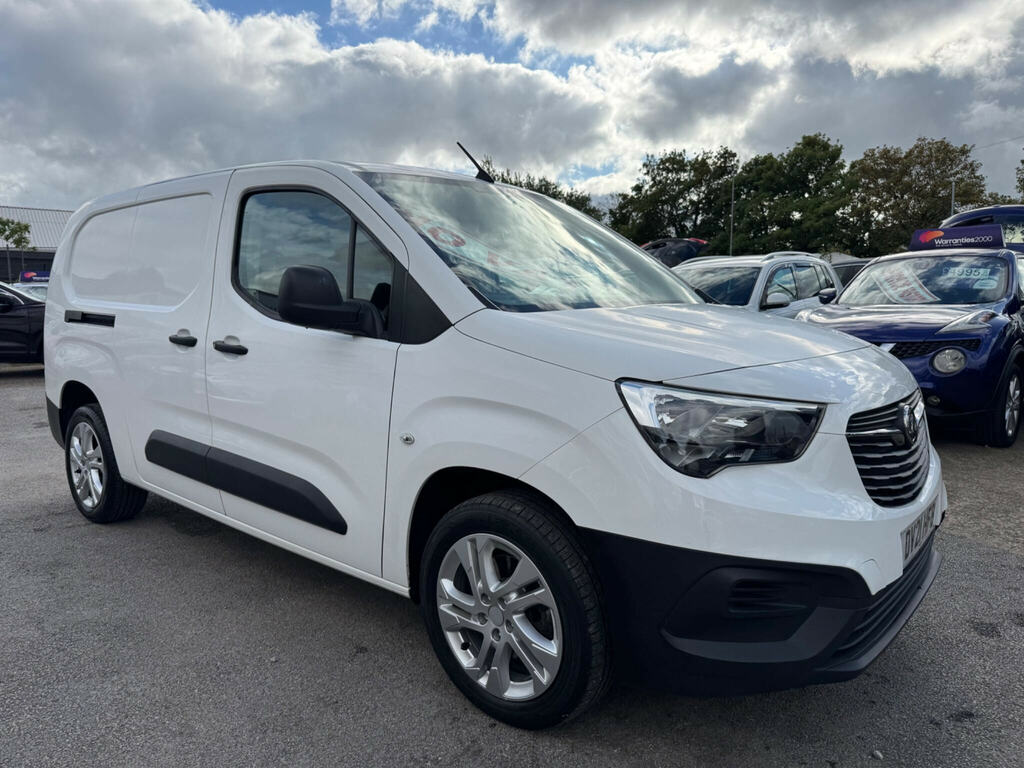 Vauxhall Combo 2300 1.5 Turbo D 100Ps H1 Sportive Van White #45