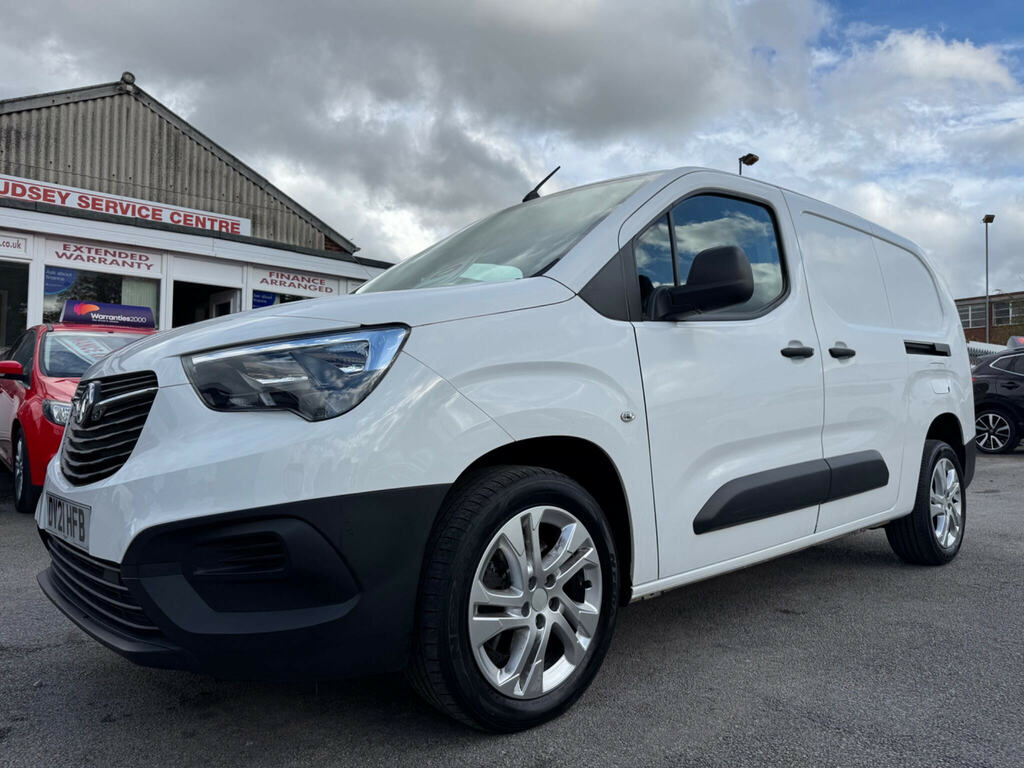 Vauxhall Combo 2300 1.5 Turbo D 100Ps H1 Sportive Van White #46