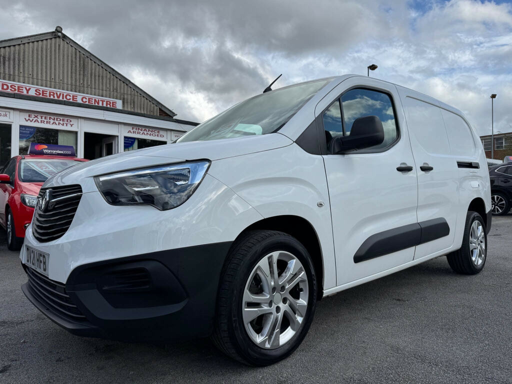 Vauxhall Combo 2300 1.5 Turbo D 100Ps H1 Sportive Van White #55