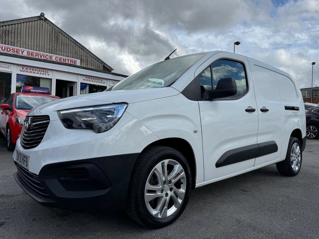 Vauxhall Combo 2300 1.5 Turbo D 100Ps H1 Sportive Van White #69