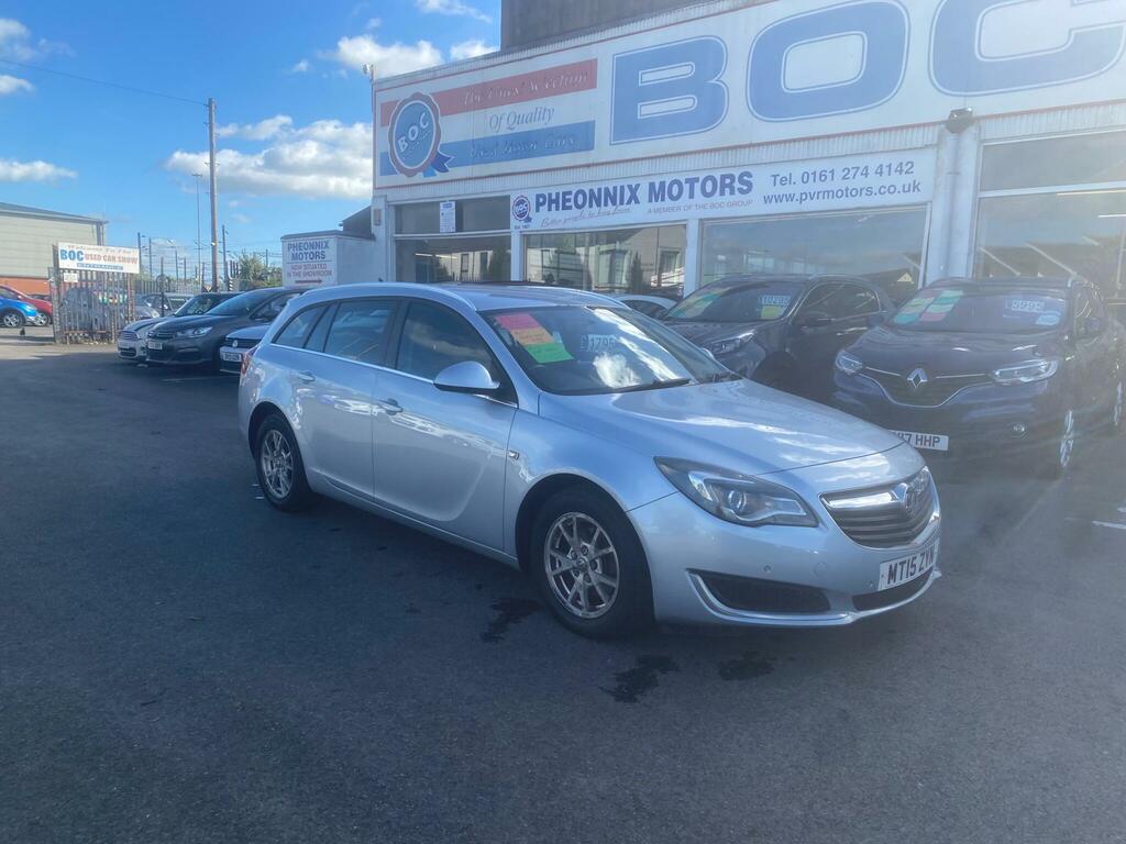 Vauxhall Insignia 2.0 Cdti Ecoflex Design Nav Sports Tourer Euro 5 Silver
