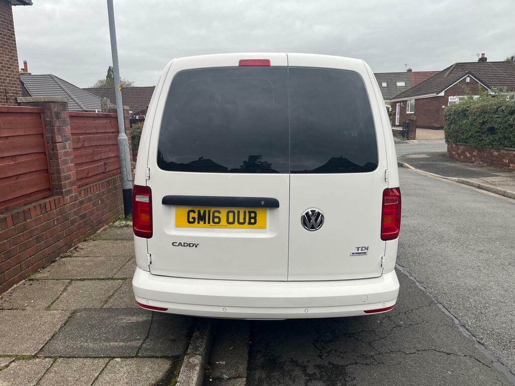 Volkswagen Caddy Maxi 2.0 Tdi C20 Bluemotion Tech Highline Lwb Euro 6 S White #6