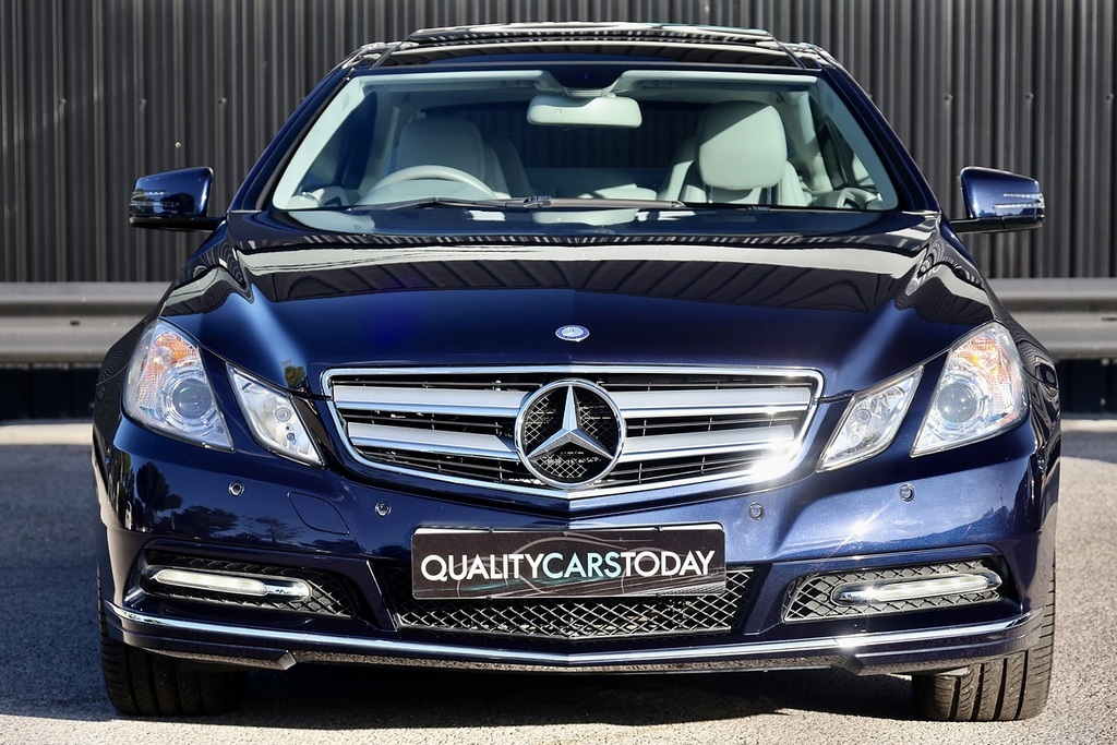 Mercedes-Benz E Class E250 Cgi Coupe Se Blue #4