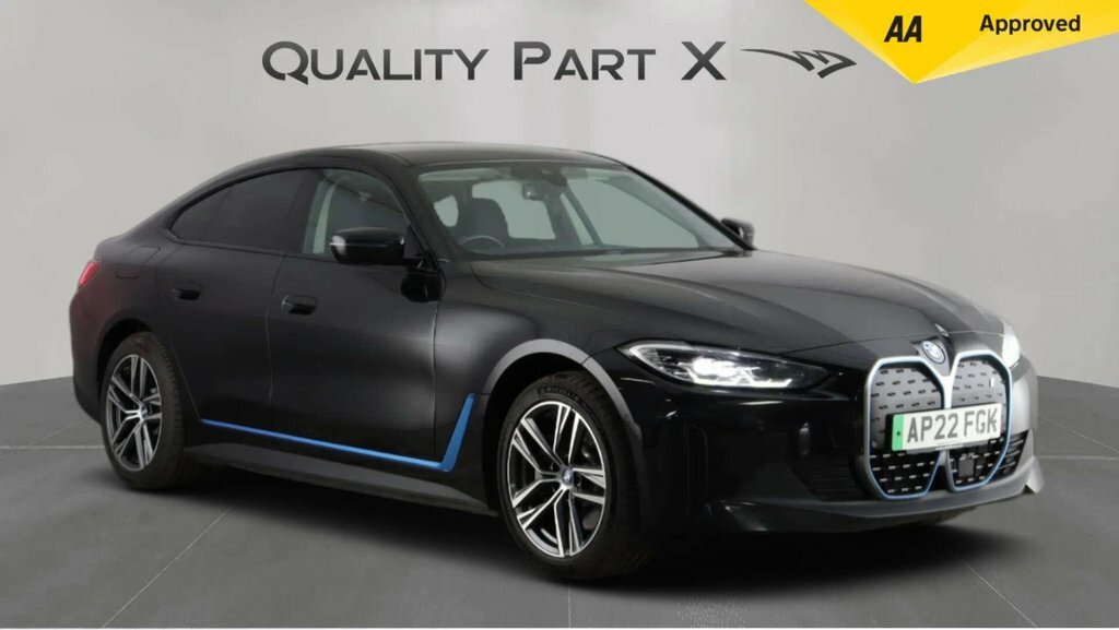 BMW i4 Hatchback Black