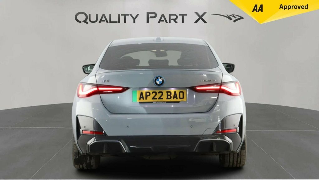 BMW i4 Hatchback Grey #5