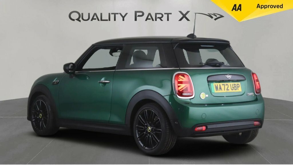 Mini Electric Hatchback Green #5
