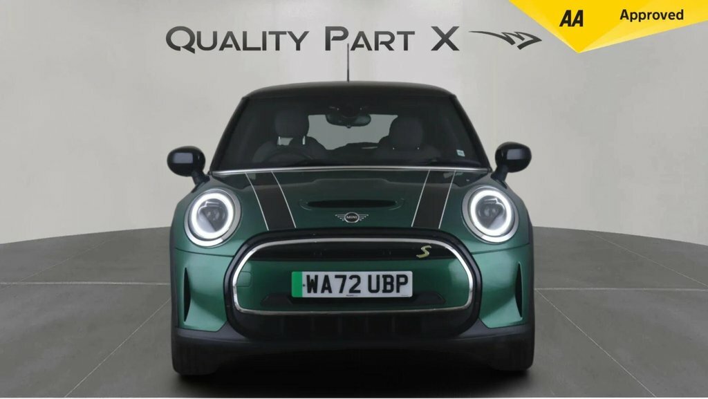 Mini Electric Hatchback Green #2