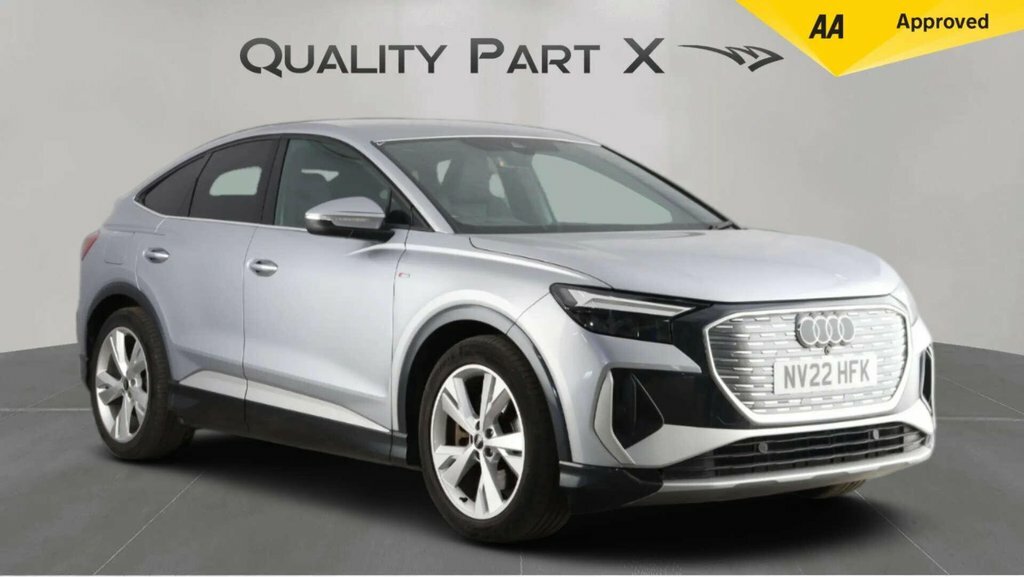 Audi Q4 E Tron Suv Silver