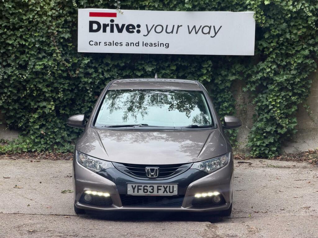Honda Civic Hatchback 1.6 I-dtec Es Euro 5 Ss 201363 Brown #2