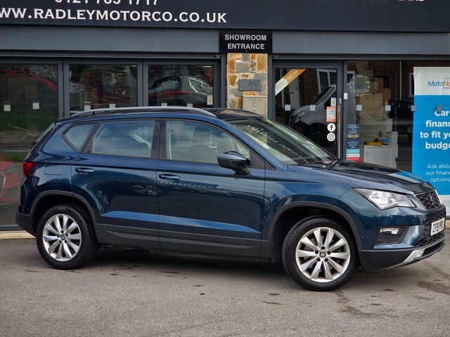 Seat Ateca 2019 2.0 Tdi Se Suv Euro 6 Ss Blue #4