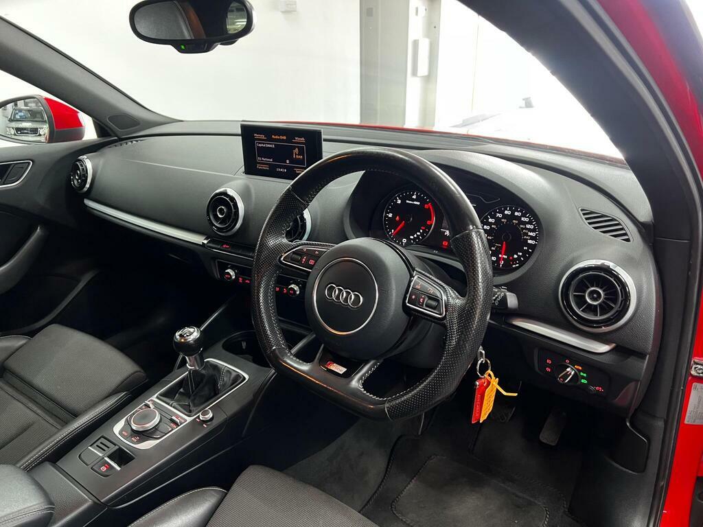 Audi A3 Hatchback 2.0 Tdi Sport Sportback Euro 5 Ss Red #14