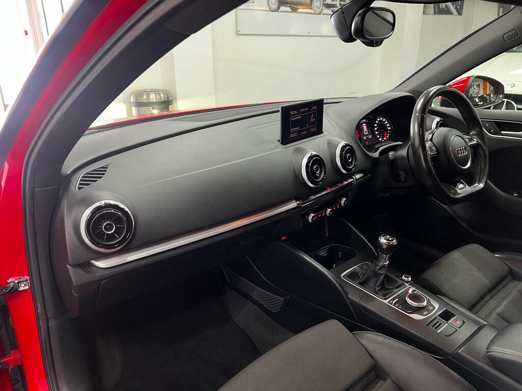 Audi A3 Hatchback 2.0 Tdi Sport Sportback Euro 5 Ss Red #16