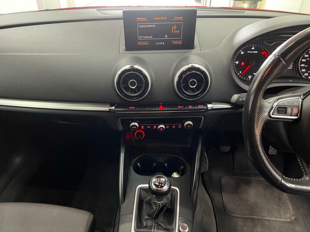 Audi A3 Hatchback 2.0 Tdi Sport Sportback Euro 5 Ss Red #13