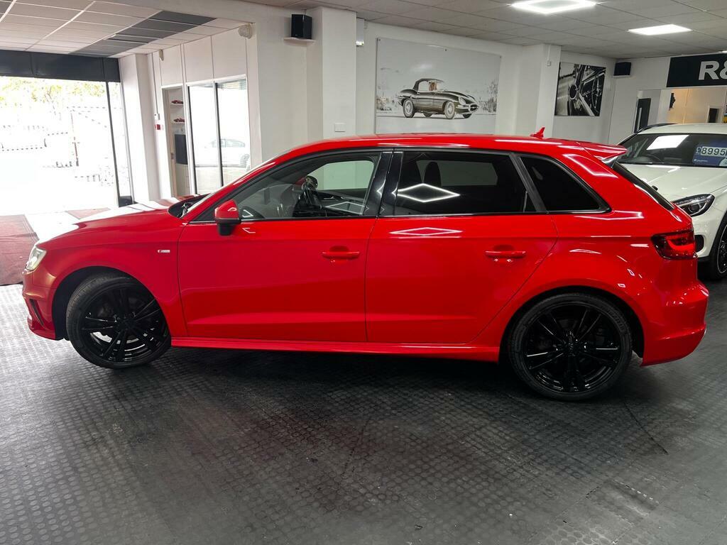 Audi A3 Hatchback 2.0 Tdi Sport Sportback Euro 5 Ss Red #8