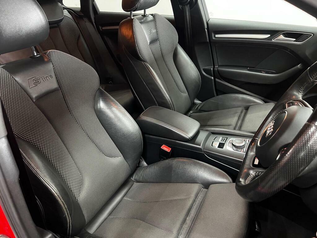 Audi A3 Hatchback 2.0 Tdi Sport Sportback Euro 5 Ss Red #17