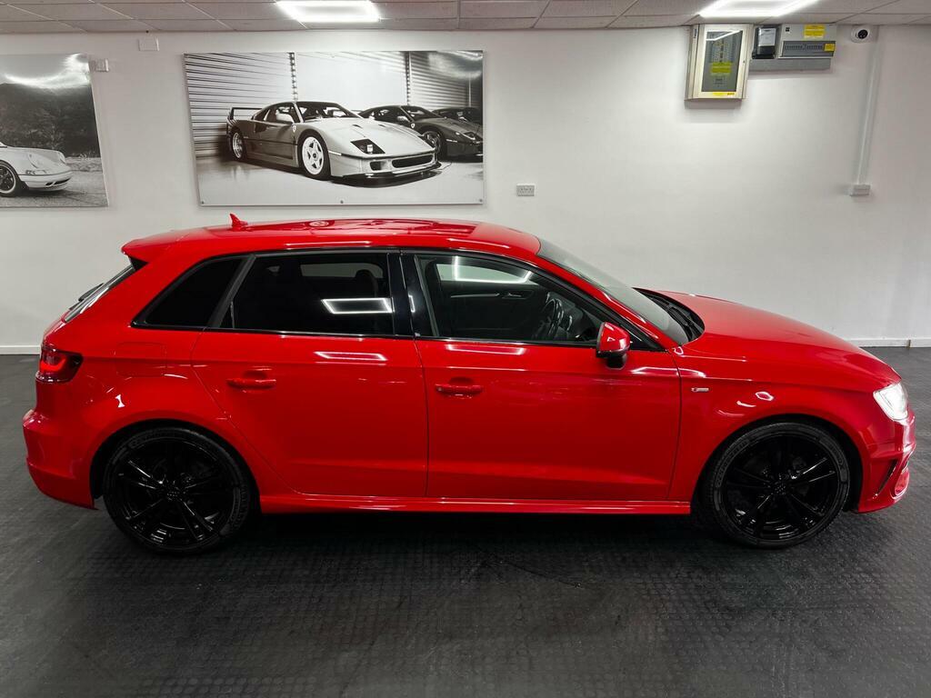 Audi A3 Hatchback 2.0 Tdi Sport Sportback Euro 5 Ss Red #10