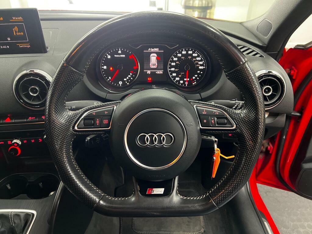 Audi A3 Hatchback 2.0 Tdi Sport Sportback Euro 5 Ss Red #48