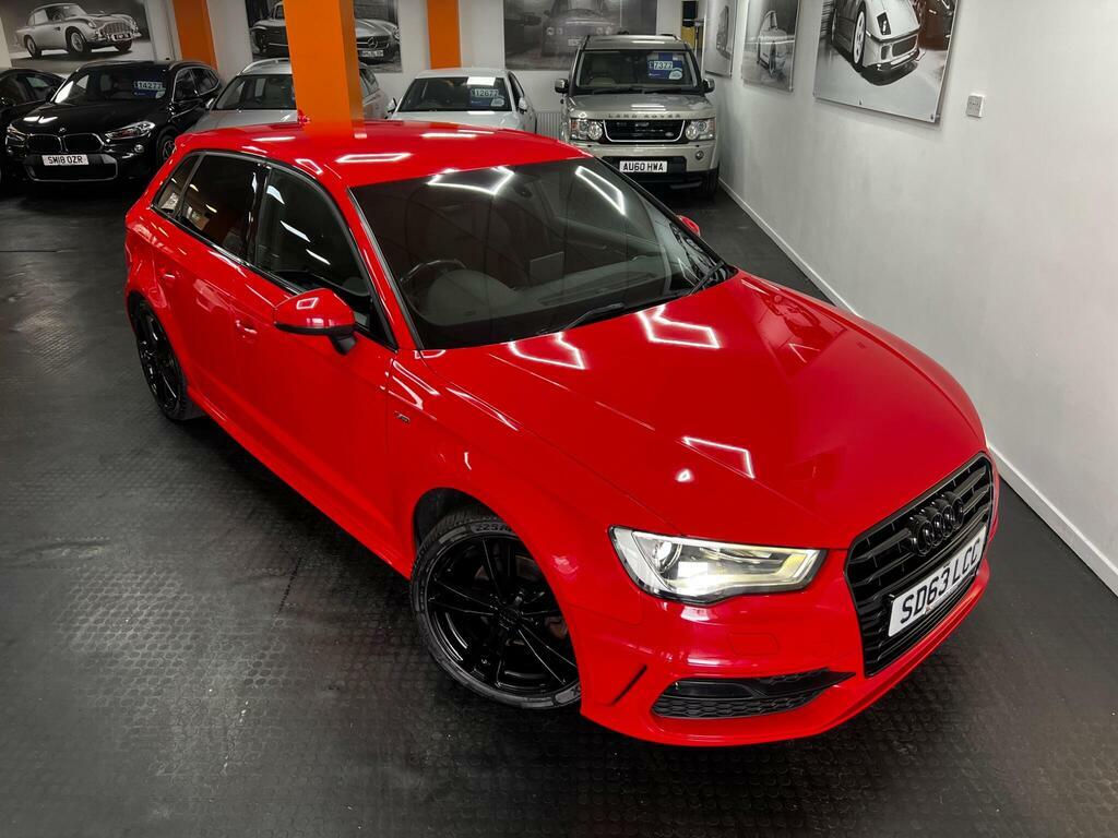 Audi A3 2.0 Tdi S Line Sportback Euro 5 S S Red