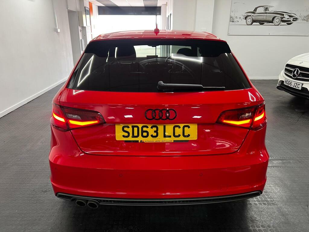 Audi A3 Hatchback 2.0 Tdi Sport Sportback Euro 5 Ss Red #9