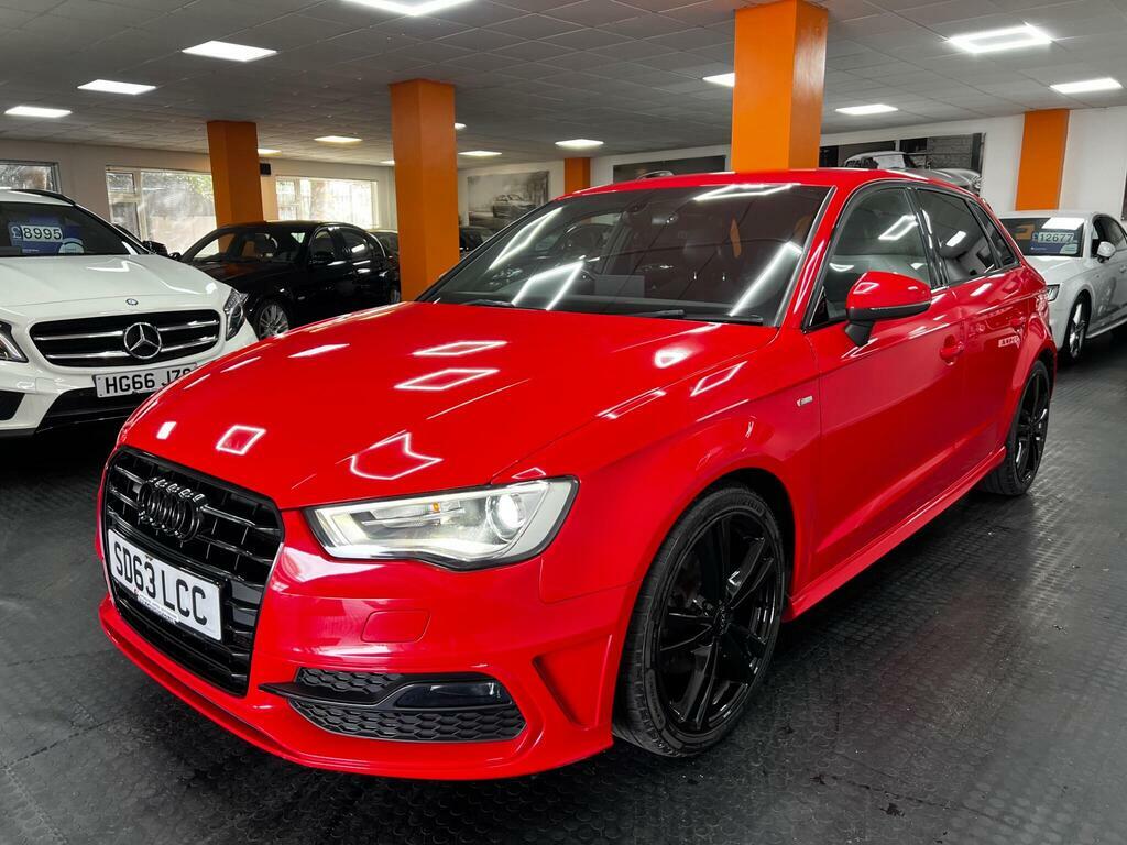 Audi A3 2.0 Tdi S Line Sportback Euro 5 S S Red #3