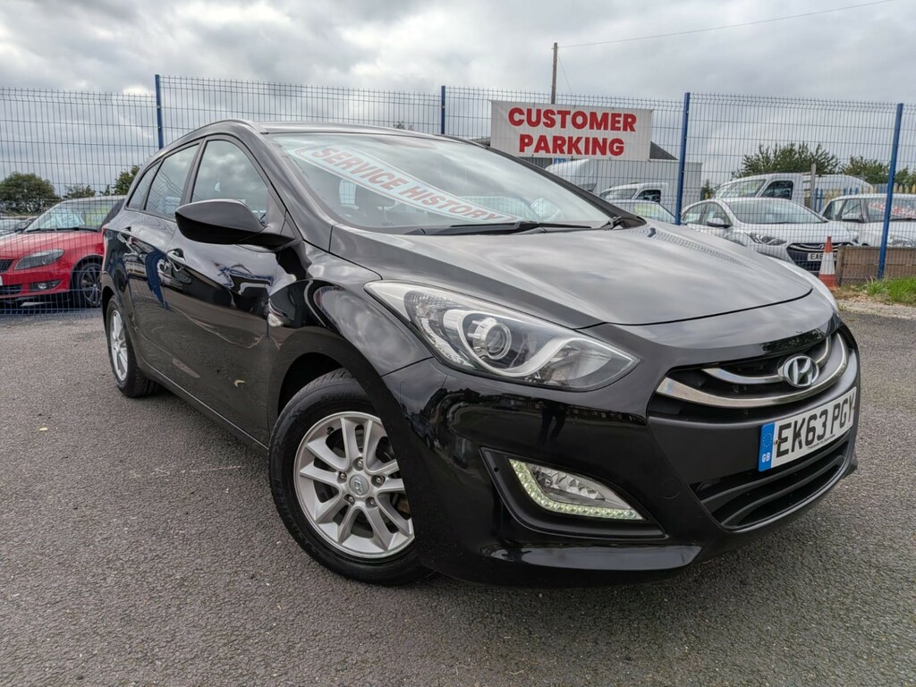 Hyundai I30 Estate 1.6 Crdi Blue Drive Active 2013 Black