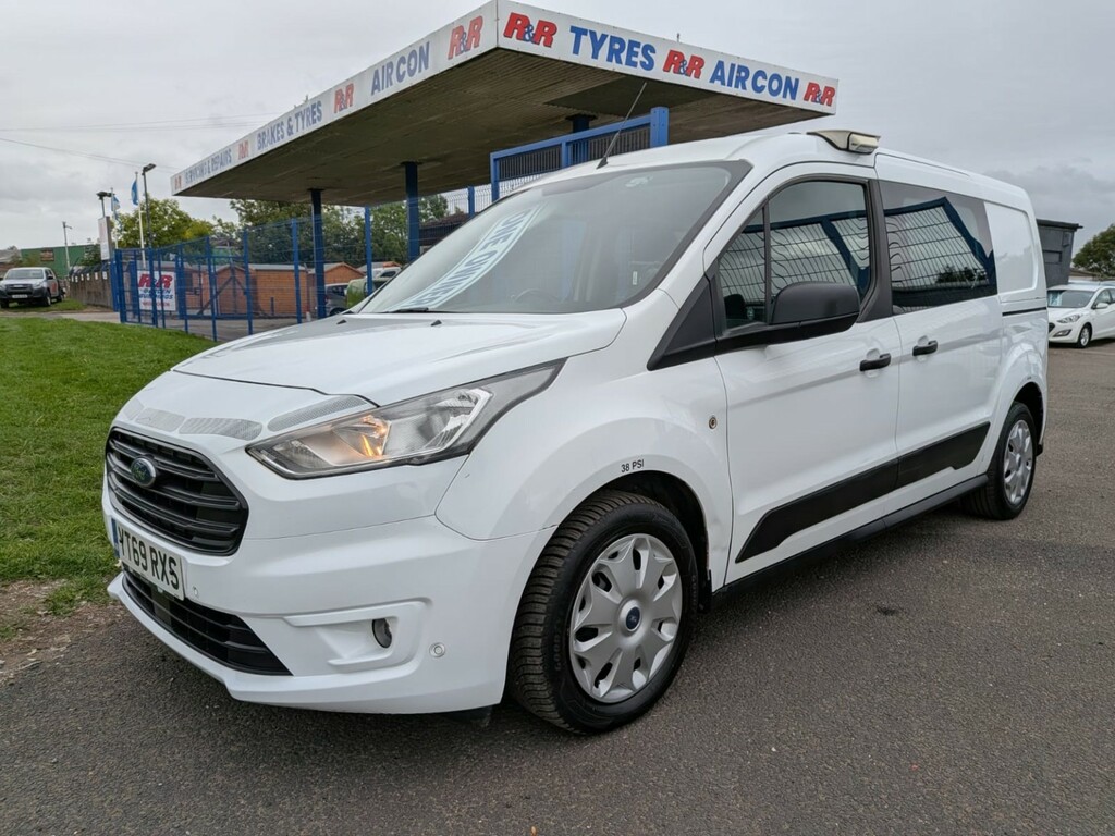 Ford Transit Connect 1.5 230 Ecoblue Trend White #2