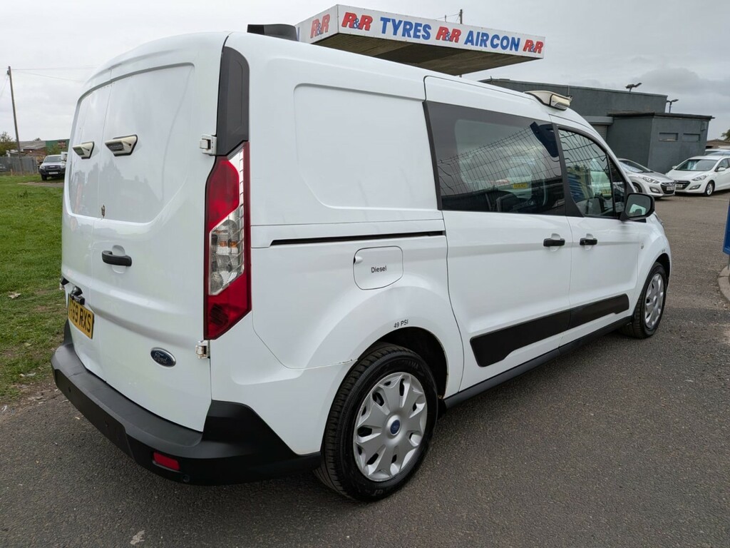 Ford Transit Connect 1.5 230 Ecoblue Trend White #4
