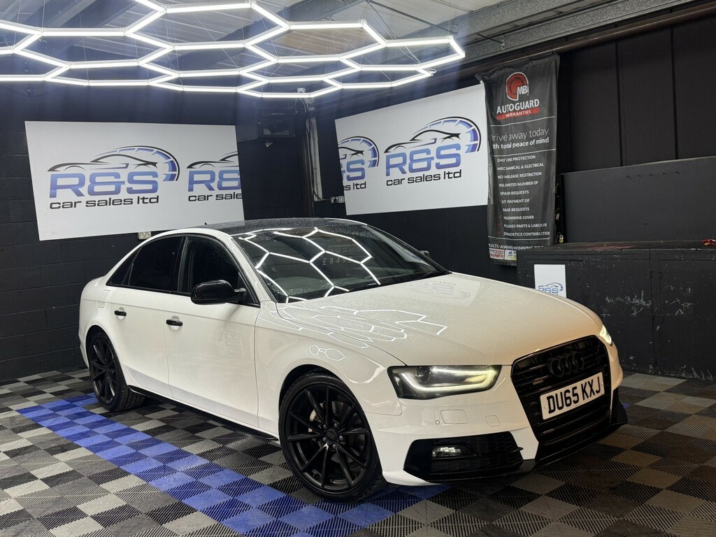 Audi A4 2.0 Tdi Black Edition White