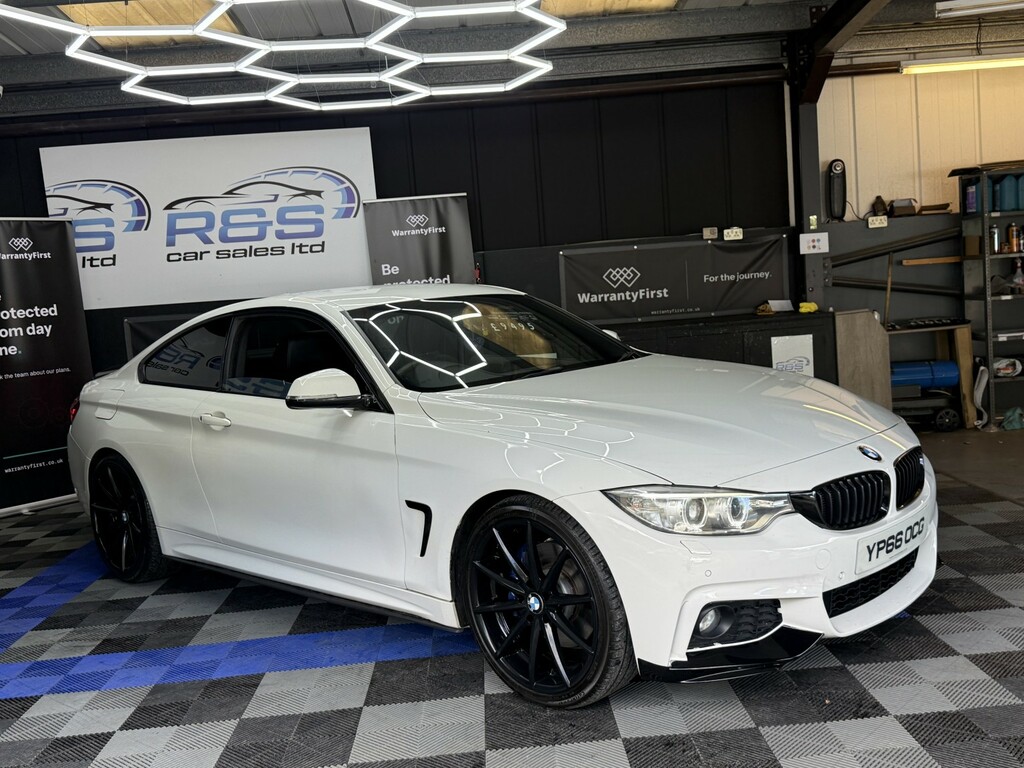 BMW 4 Series Gran Coupe 2L M Sport White #10
