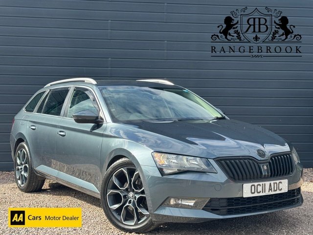 Skoda Superb 2016 1.6 Tdi Greenline Se Technology Estate Di Grey