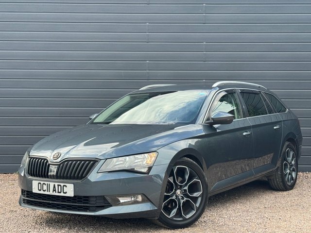 Skoda Superb 2016 1.6 Tdi Greenline Se Technology Estate Di Grey #4