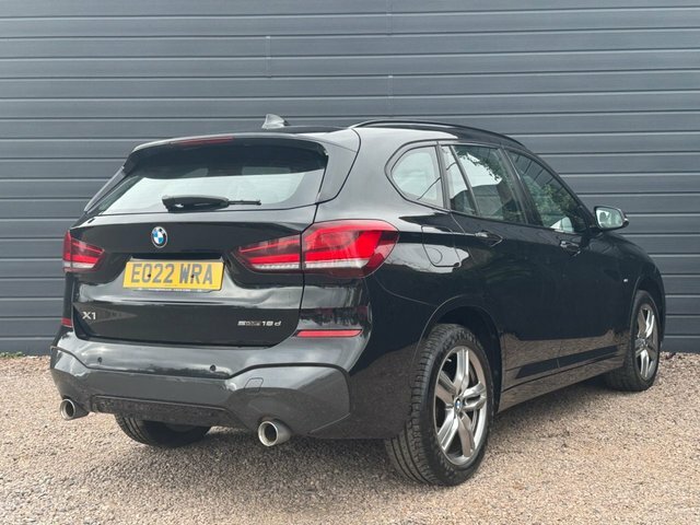 BMW X1 2022 2.0 18D M Sport Suv Sdrive Black #5