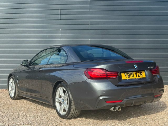 BMW 4 Series 2019 2.0 420I Gpf M Sport Convertible Grey #2