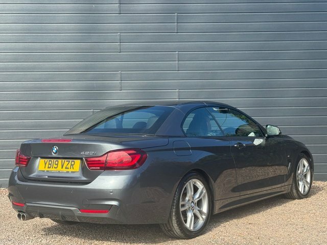 BMW 4 Series 2019 2.0 420I Gpf M Sport Convertible Grey #5