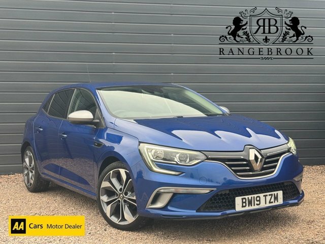 Renault Megane 2019 1.3 Tce Gt Line Hatchback Blue