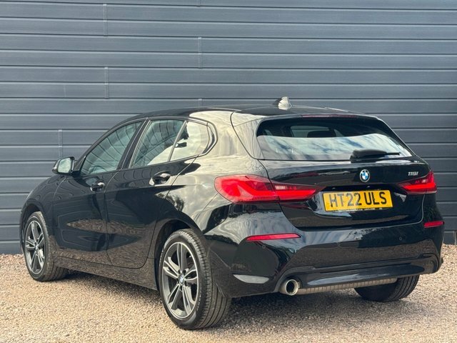 BMW 1 Series 2022 1.5 118I Sport Lcp Hatchback Black #2