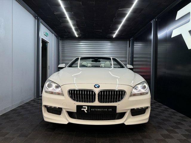 BMW 6 Series 3.0 640D M Sport Convertible Euro White #2