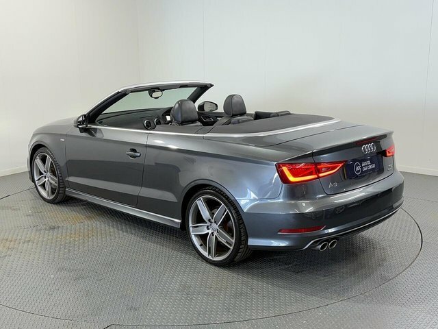 Audi A3 Cabriolet 2015 2.0 Tdi S Line Convertible S Troni Grey #3
