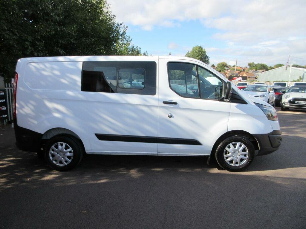 Ford Transit Custom 2.0 350 Ecoblue 1-Way Double Cab Tipper Fwd L3 Eur White #7