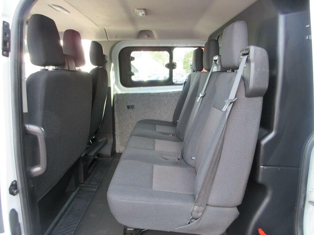 Ford Transit Custom 2.0 350 Ecoblue 1-Way Double Cab Tipper Fwd L3 Eur White #23
