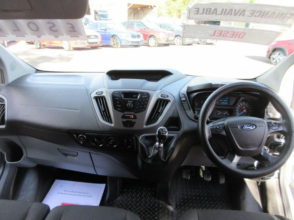 Ford Transit Custom 2.0 350 Ecoblue 1-Way Double Cab Tipper Fwd L3 Eur White #24