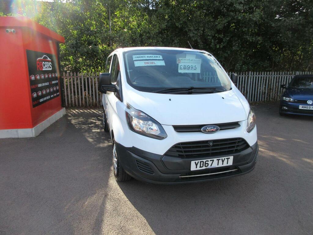 Ford Transit Custom 2.0 350 Ecoblue 1-Way Double Cab Tipper Fwd L3 Eur White #2